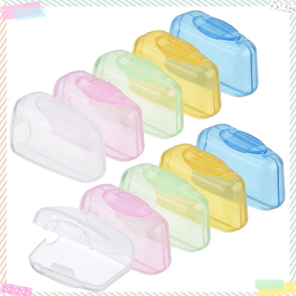 20 Pcs Portable Toothbrush Head Cover Case for Travel Hiking Camping Toothbrush Box Brush Cap Case for Home Travel Outdoor Camping Hiking Business Trip