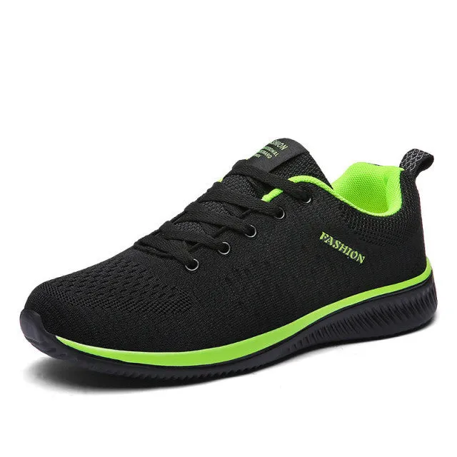 2020 New Summer Men Shoes Mesh Breathable Men&#39;s Casual Shoes  Comfortable Fashion Lightweight Moccasins Men Sneakers Size 35-48