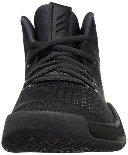 adidas Boys' Mad Bounce J Basketball Shoe Utility Black/Grey, 3.5 M US Big Kid