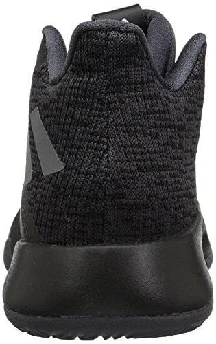 adidas Boys' Mad Bounce J Basketball Shoe Utility Black/Grey, 3.5 M US Big Kid