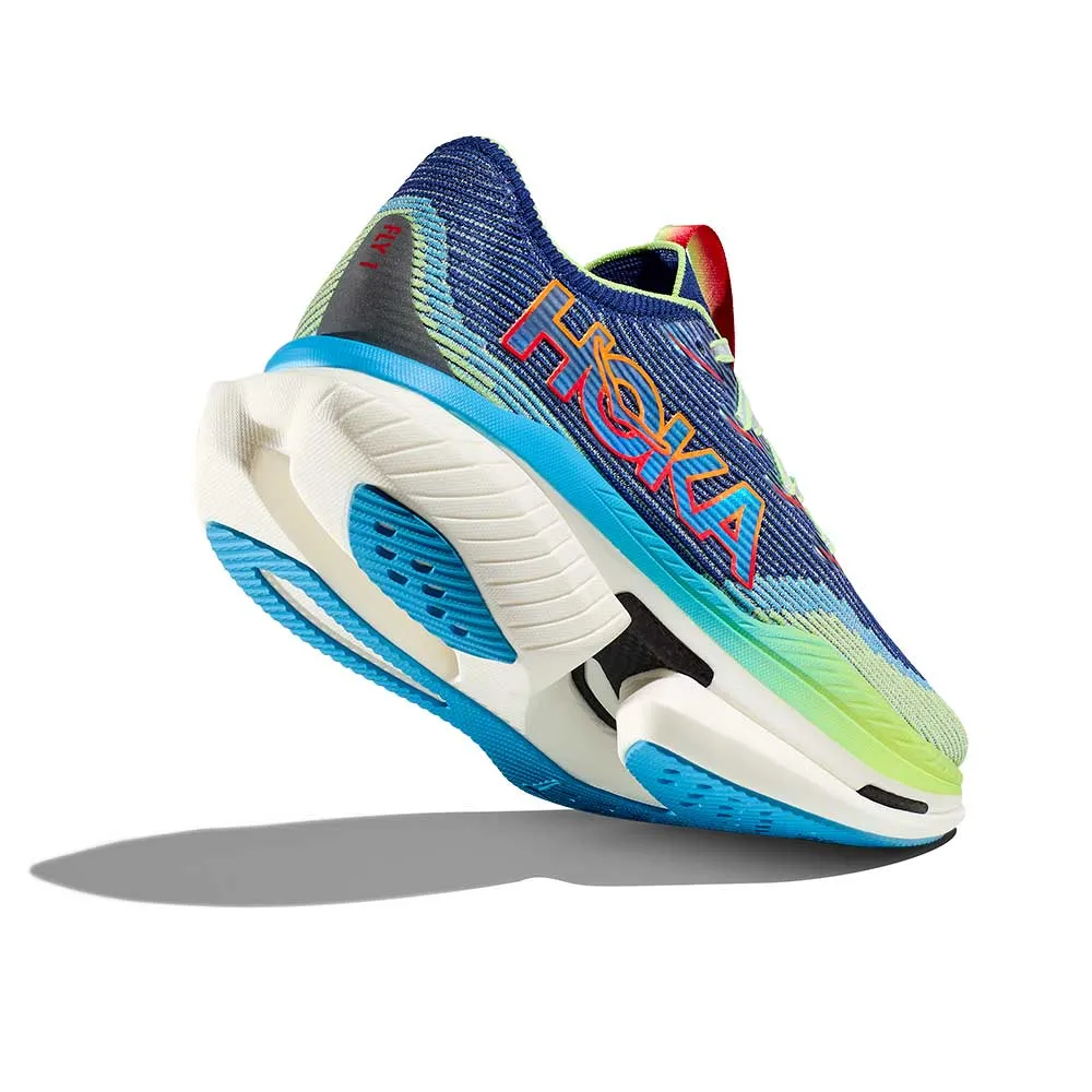 All Gender Cielo X1 Running Shoes - Evening Sky/Lettuce - Regular (D)