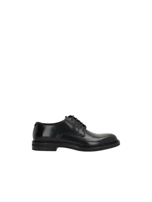 Altavilla Brushed Leather Derby Shoes