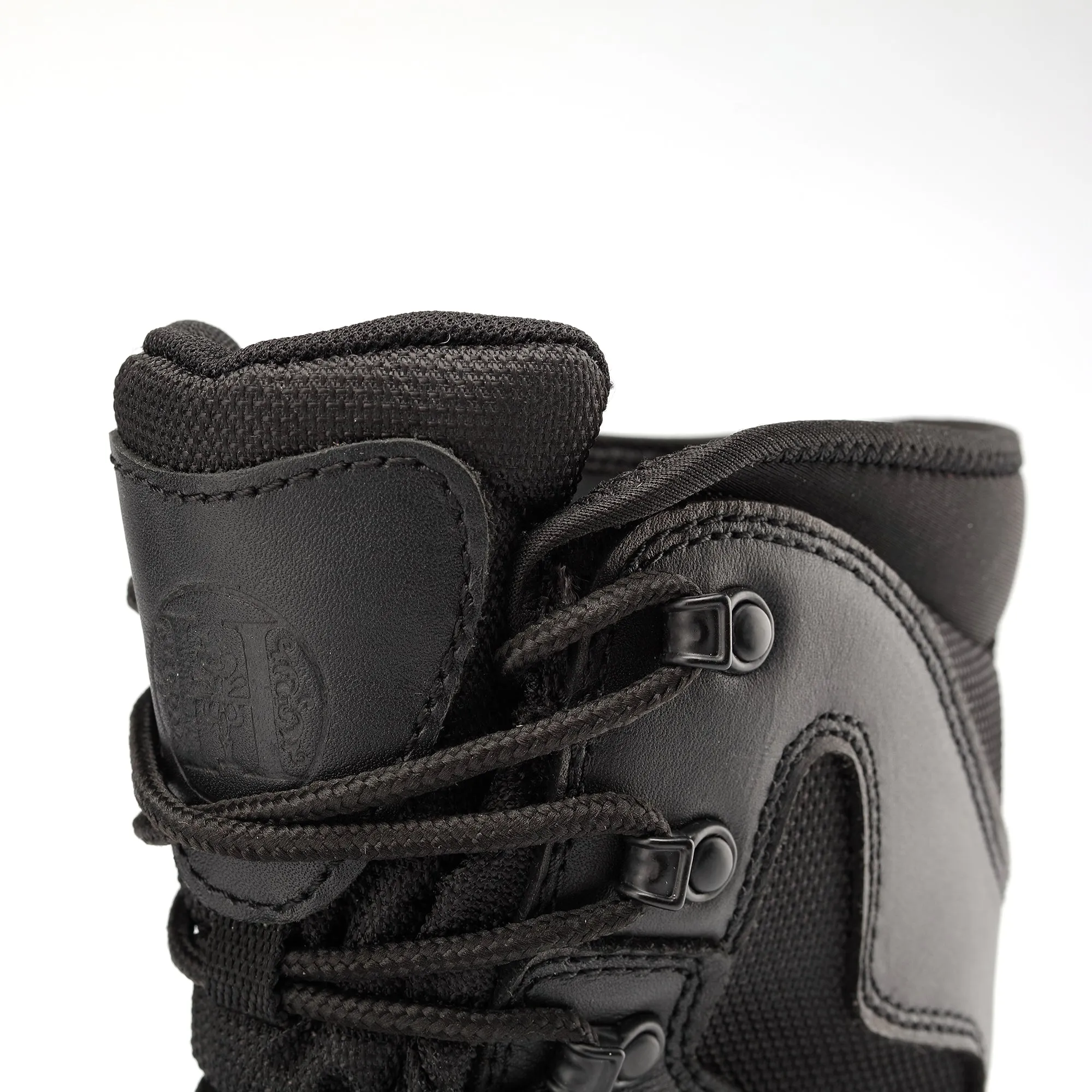 AM1003 8" Men's Military Tactical Work Boots, Hiking Motorcycle Combat Boots with YKK Side Zipper