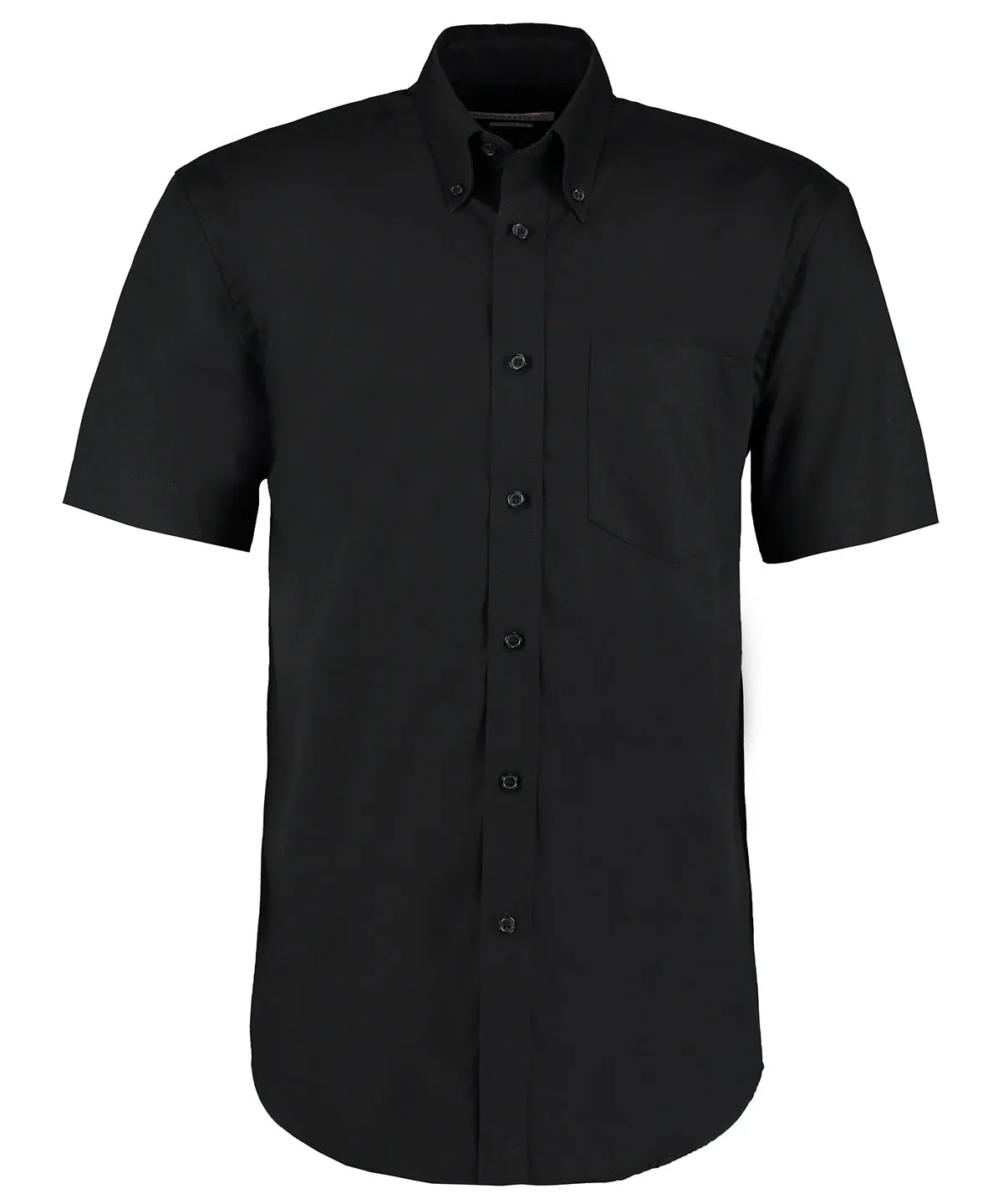 Black - Corporate Oxford shirt short-sleeved (classic fit)