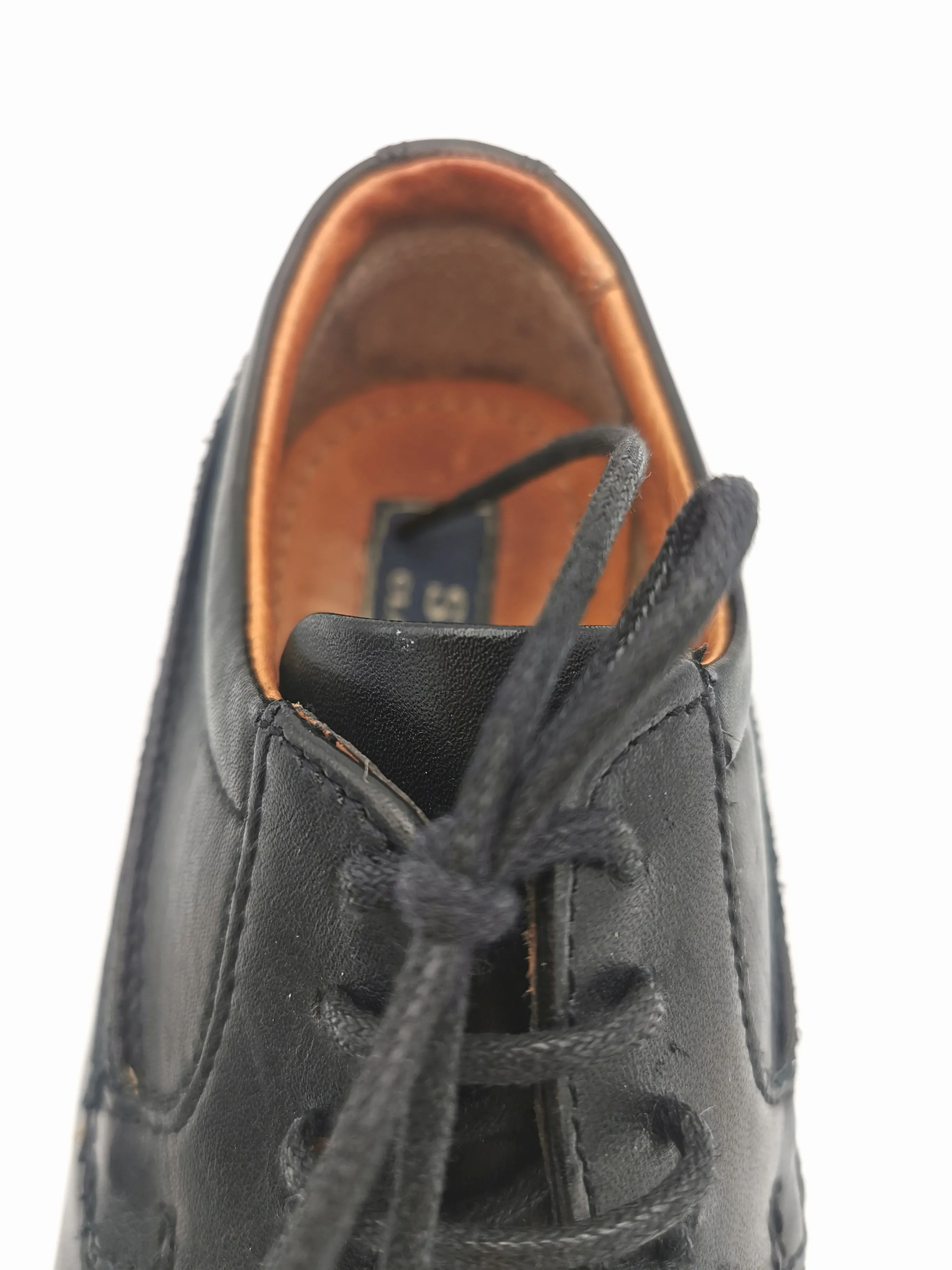 BOY SIZE 13.5 YOUTH - SERGIO CLASSIC LINE Dress Shoes, Black EUC B12