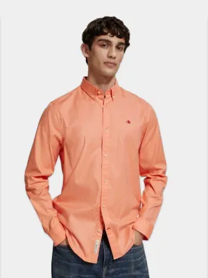 Classic solid Oxford shirt