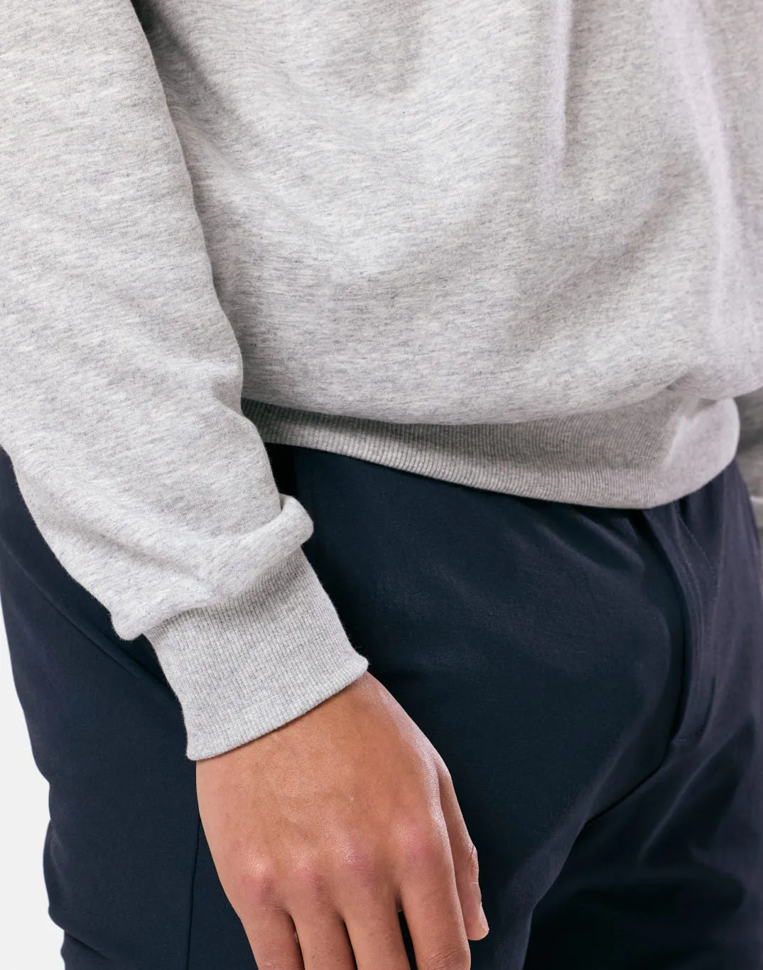 Clubhouse Hoodie in Grey Marl