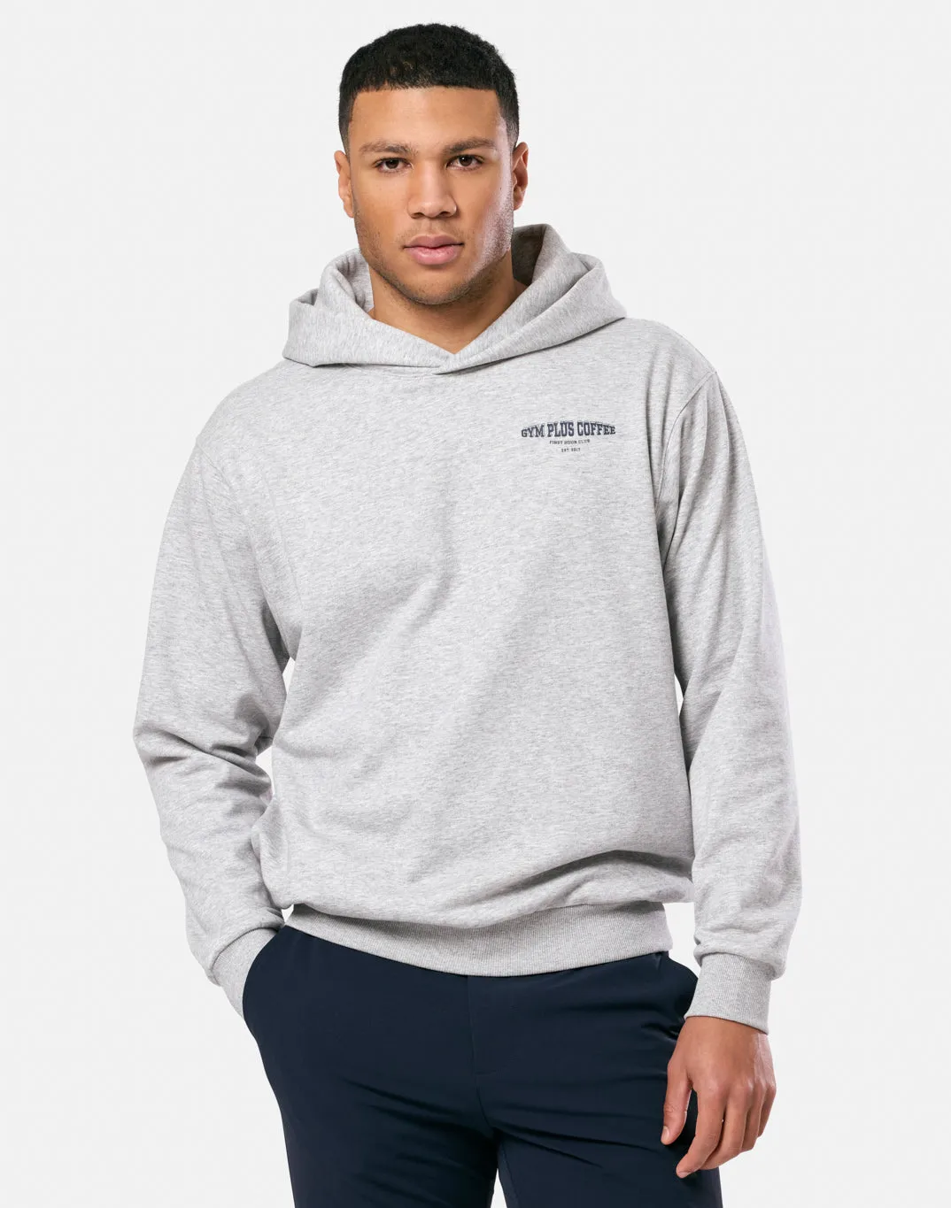 Clubhouse Hoodie in Grey Marl