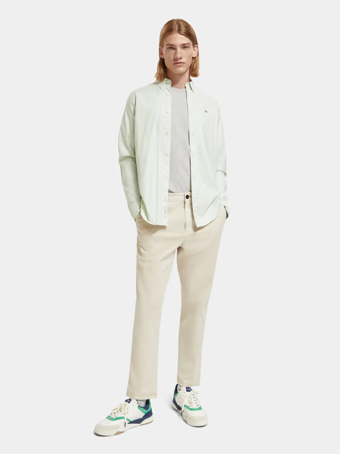 Cotton Oxford shirt