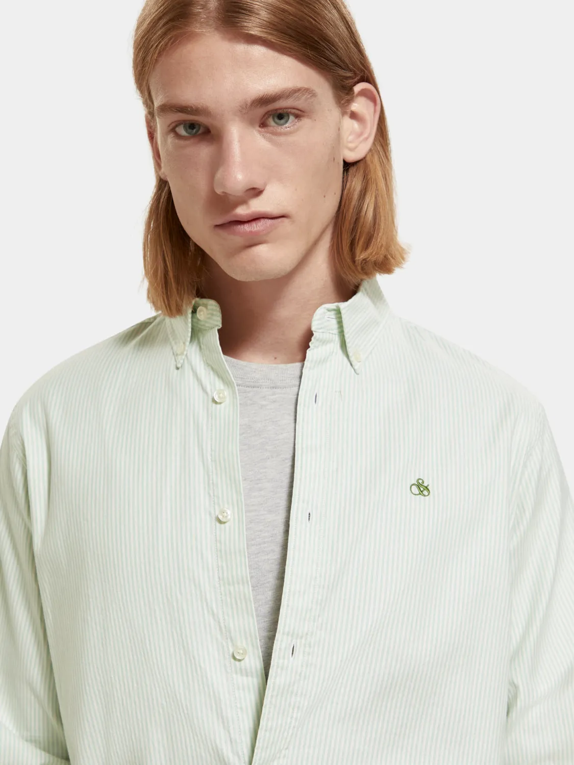 Cotton Oxford shirt