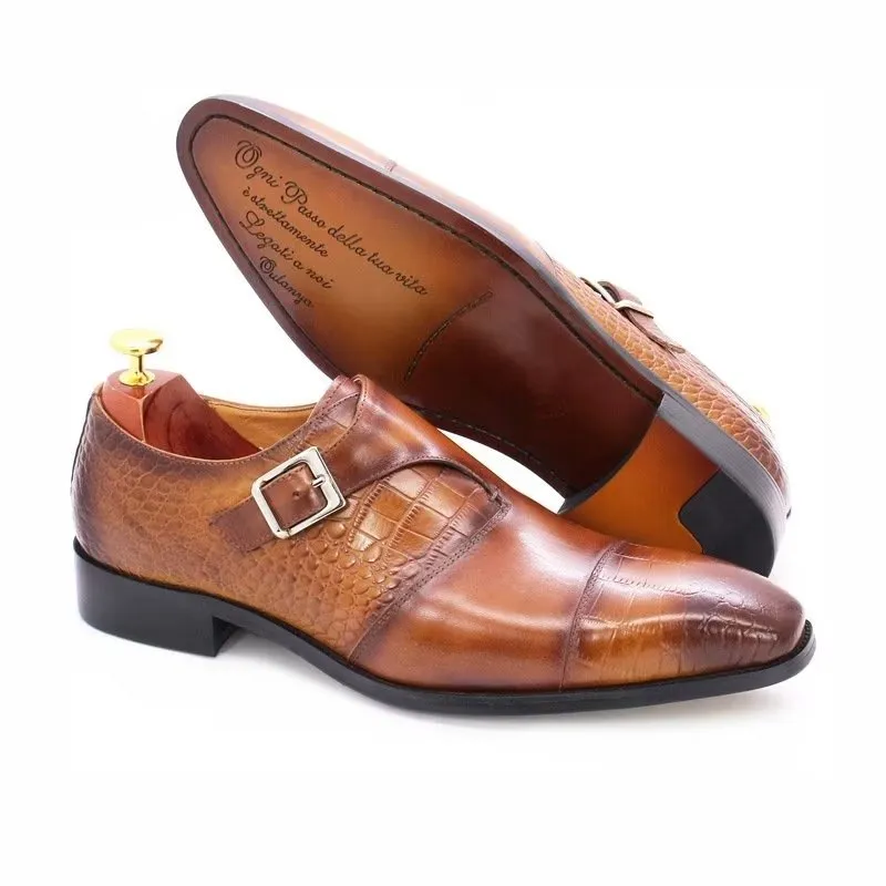 Croctex Serpatura Elegant Monk Straps