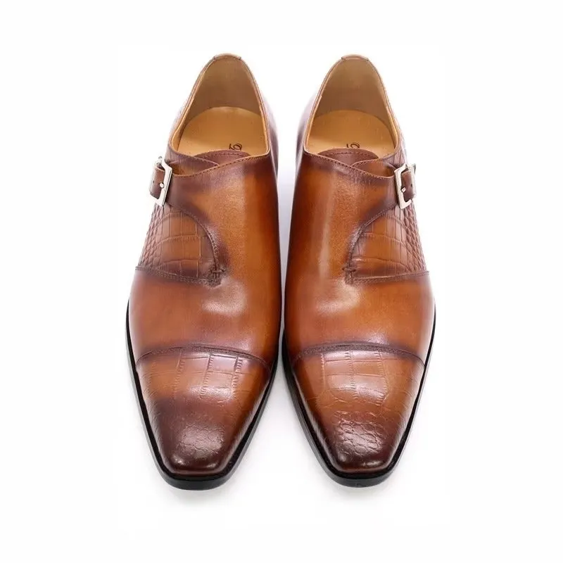 Croctex Serpatura Elegant Monk Straps