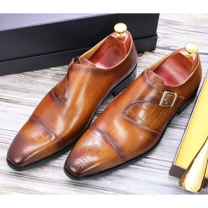 Croctex Serpatura Elegant Monk Straps