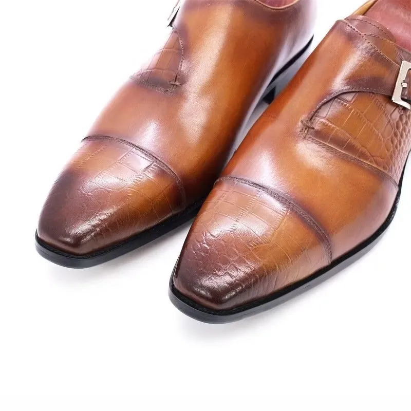 Croctex Serpatura Elegant Monk Straps