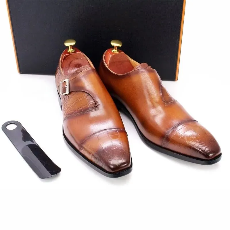 Croctex Serpatura Elegant Monk Straps