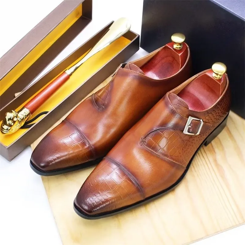 Croctex Serpatura Elegant Monk Straps