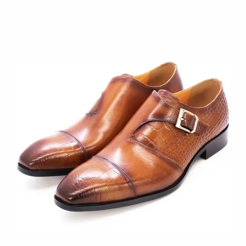 Croctex Serpatura Elegant Monk Straps