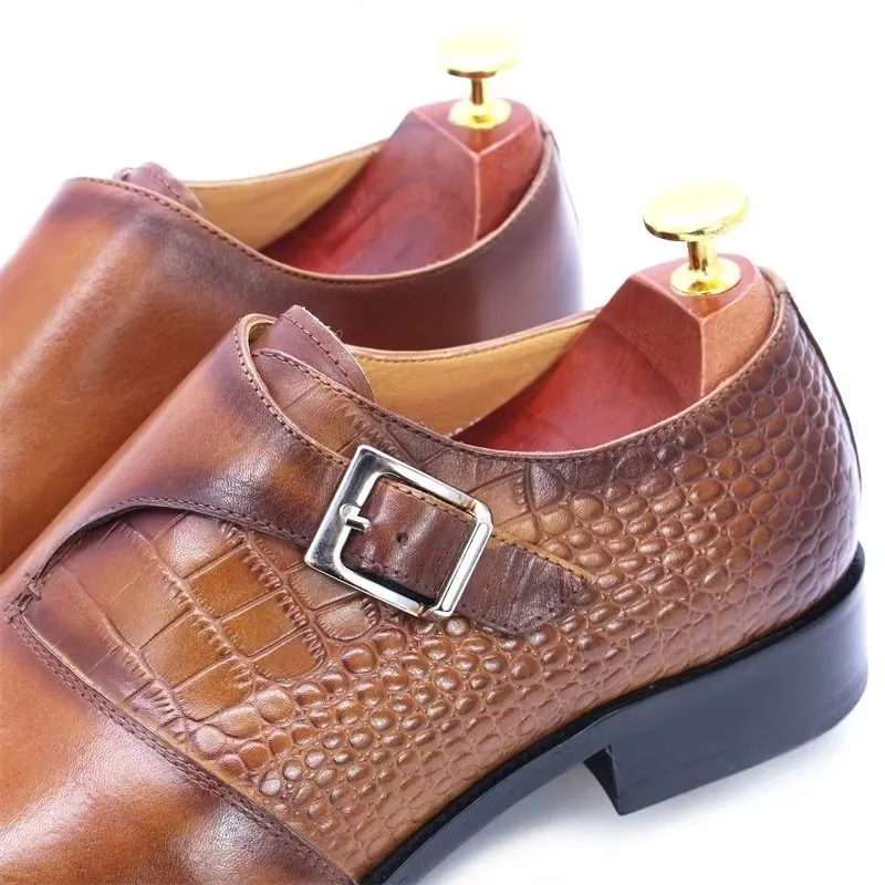 Croctex Serpatura Elegant Monk Straps