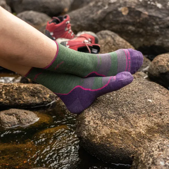 Darn Tough Women's Micro Crew Hiker Lightweight Cushion Socks 1967