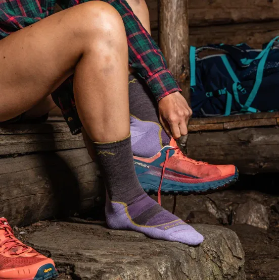 Darn Tough Women's Micro Crew Hiker Lightweight Cushion Socks 1967