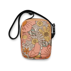 Flower Power Utility crossbody bag