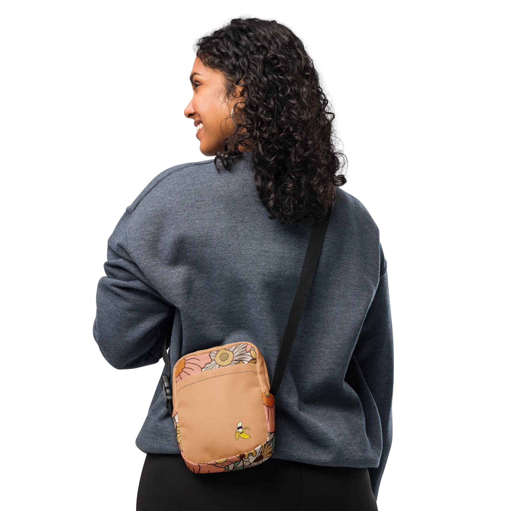Flower Power Utility crossbody bag