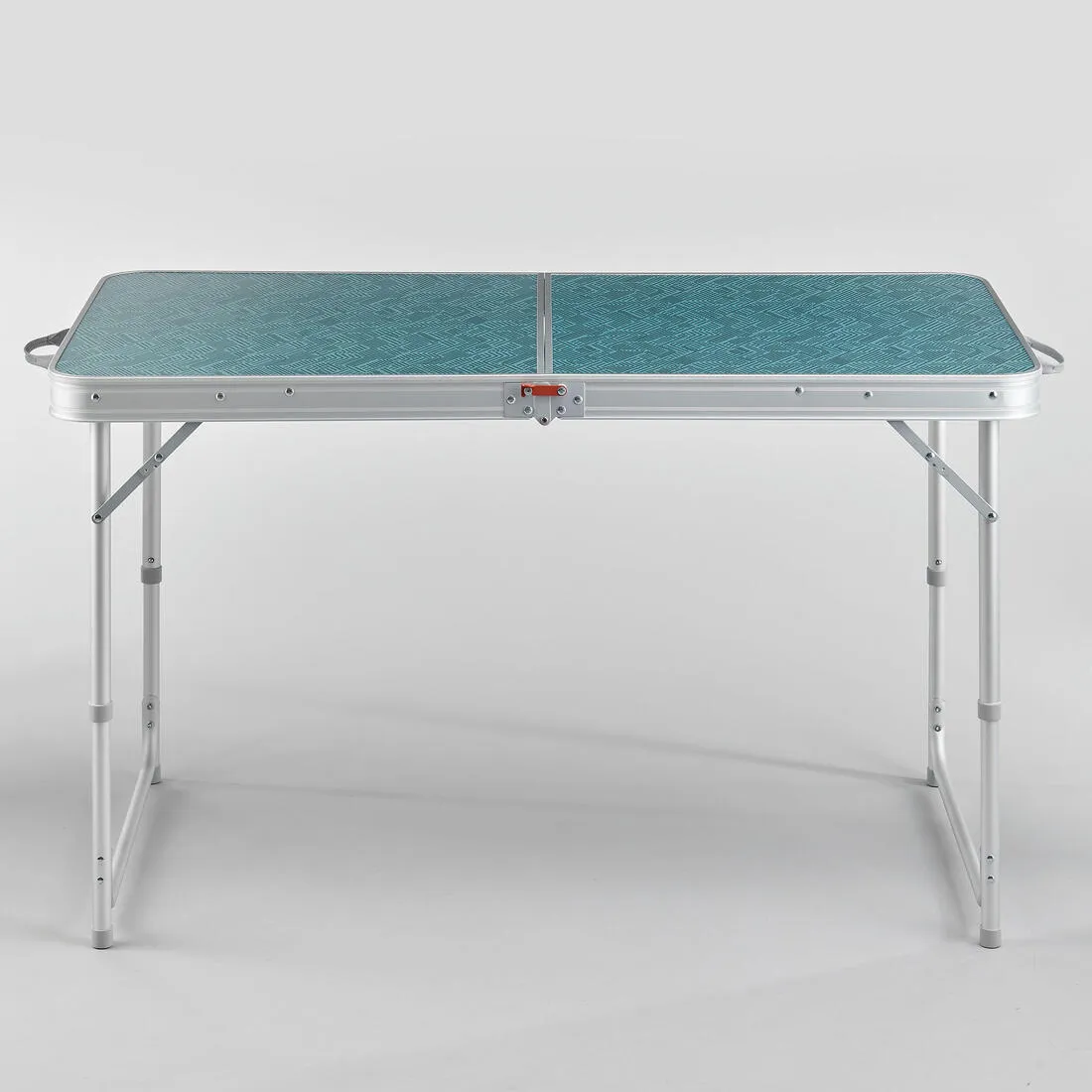 FOLDING CAMPING TABLE - 4 STOOLS - 4 TO 6 PEOPLE - Blue