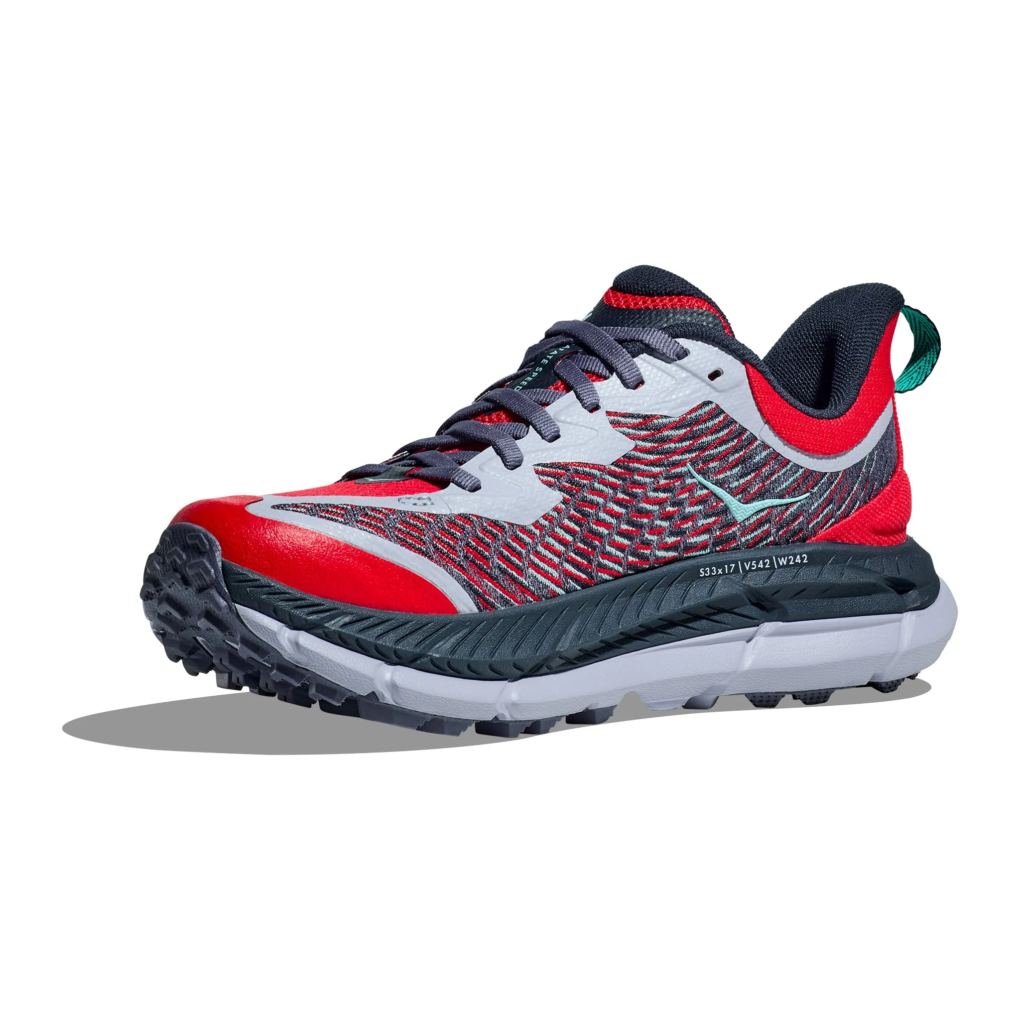 Hoka Mafate Speed 4 Men's Cerise Stormy Skies