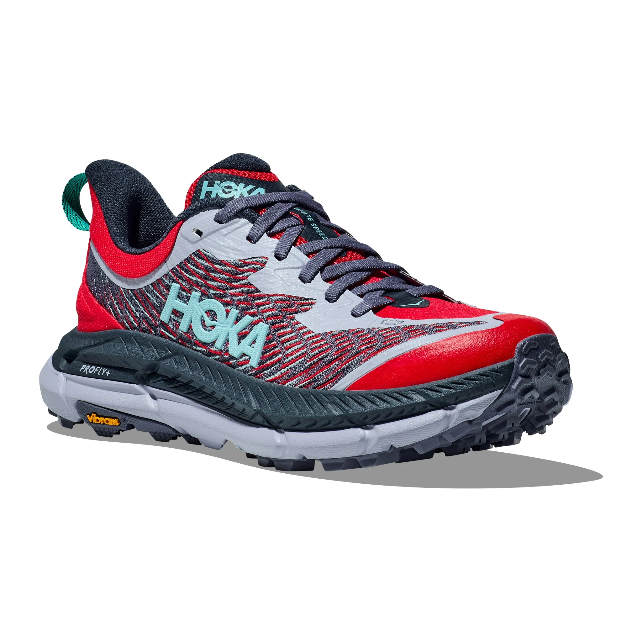 Hoka Mafate Speed 4 Men's Cerise Stormy Skies