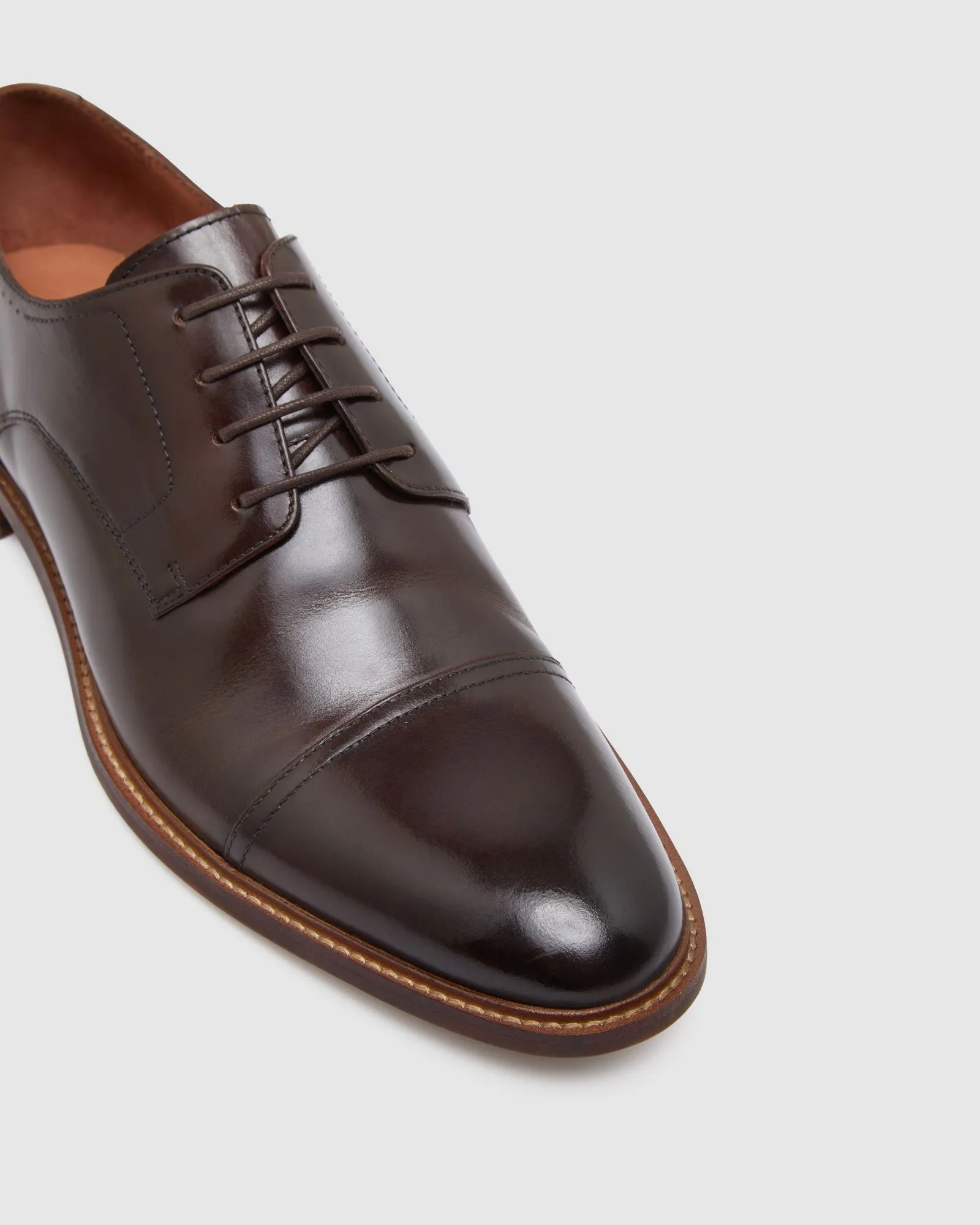Hudson Toe Cap Derby Shoe