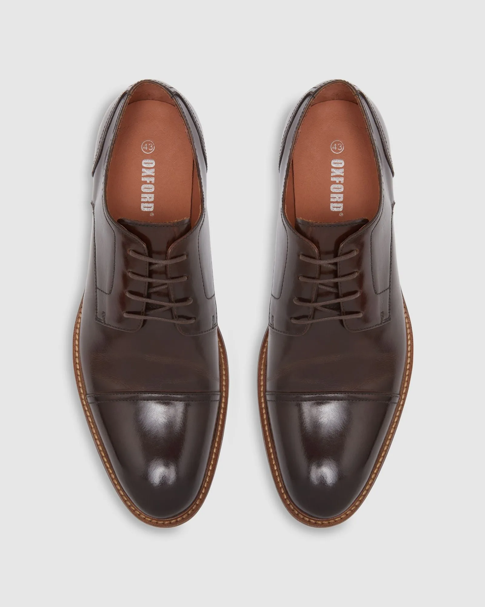 Hudson Toe Cap Derby Shoe