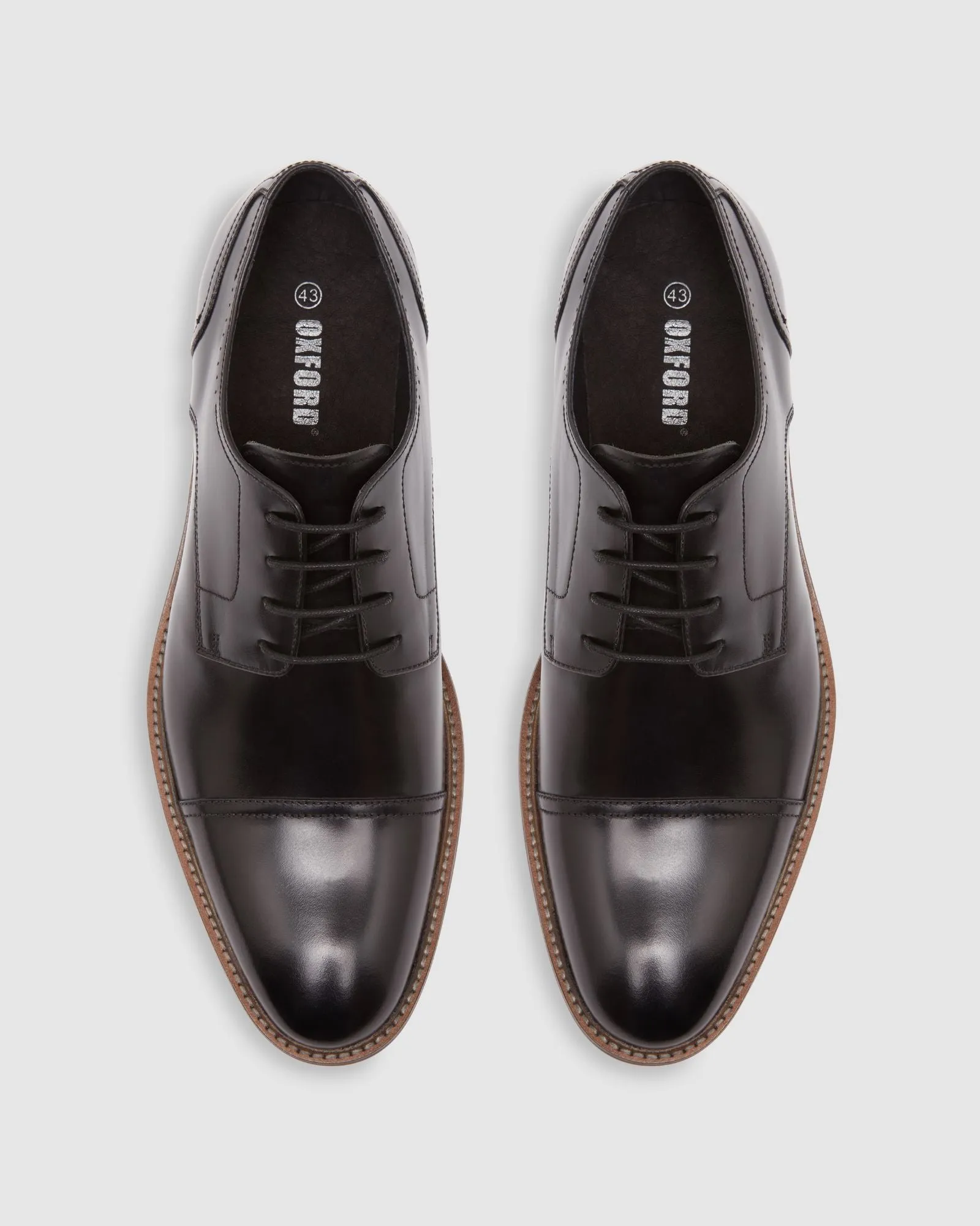 Hudson Toe Cap Derby Shoe