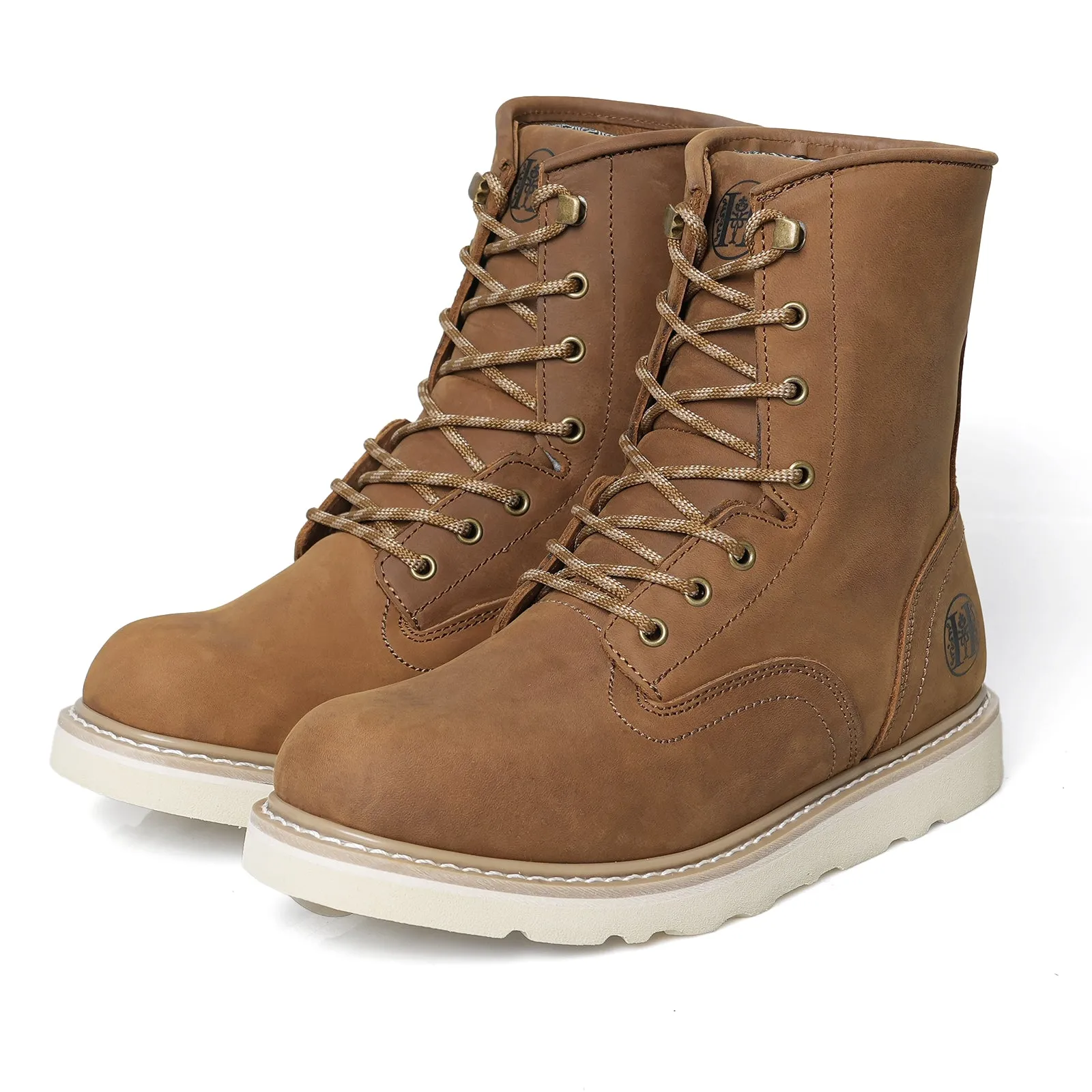 HVB809 - 6'' Soft Toe Retro Non-slip Water Resistant Men's Safety Work Boots