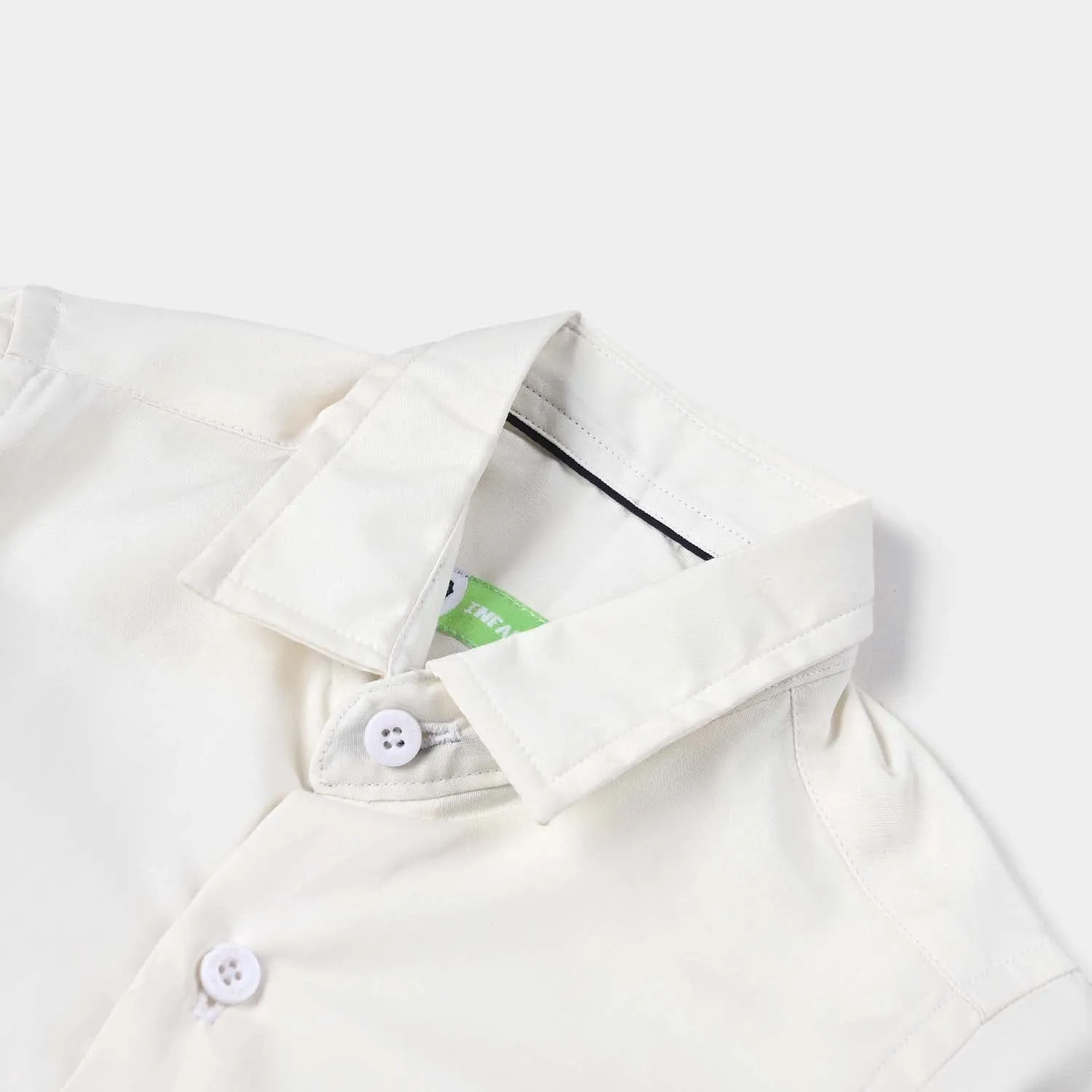 Infant Boys Oxford Formal Shirt-White