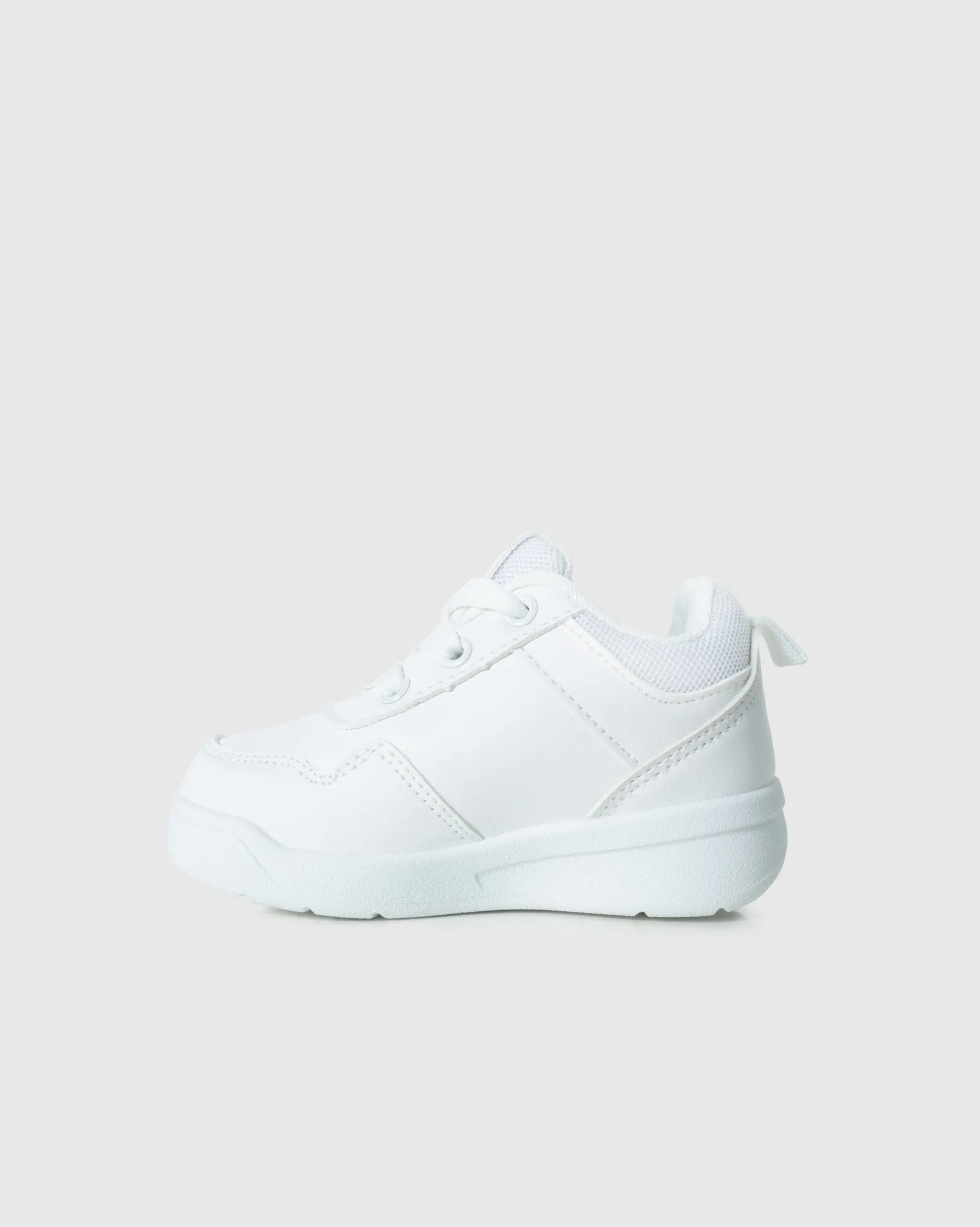 Infants Andy - PU Leather School Sneaker