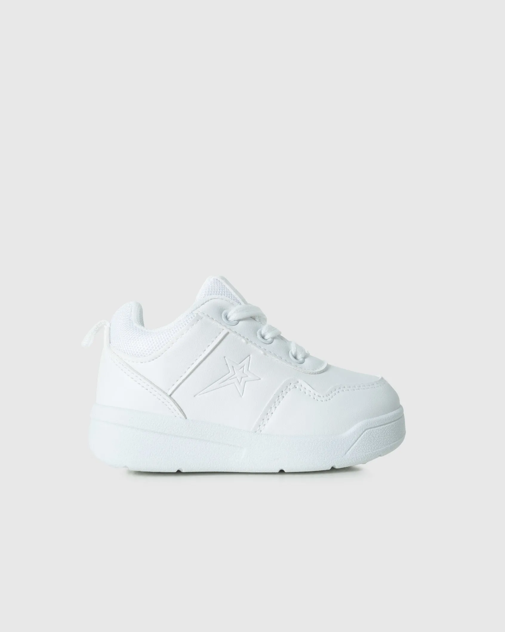 Infants Andy - PU Leather School Sneaker