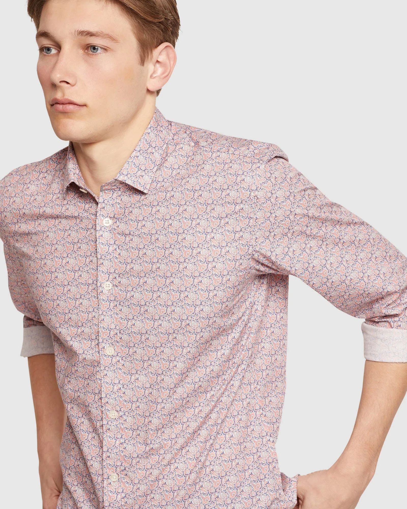 Kenton Paisley Print Shirt