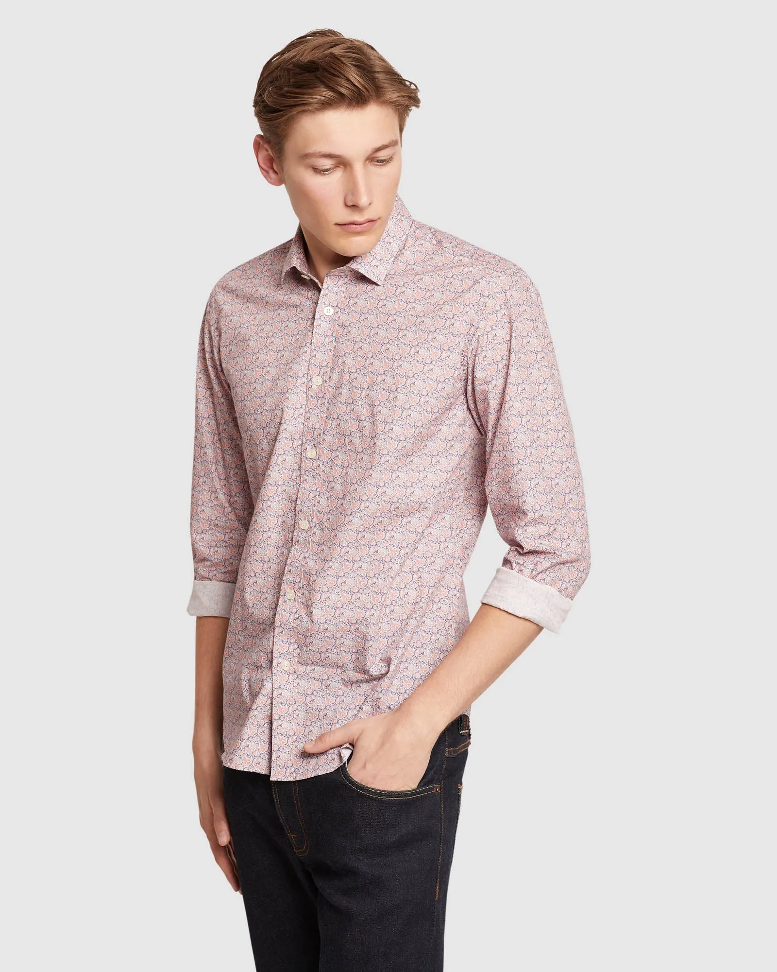 Kenton Paisley Print Shirt
