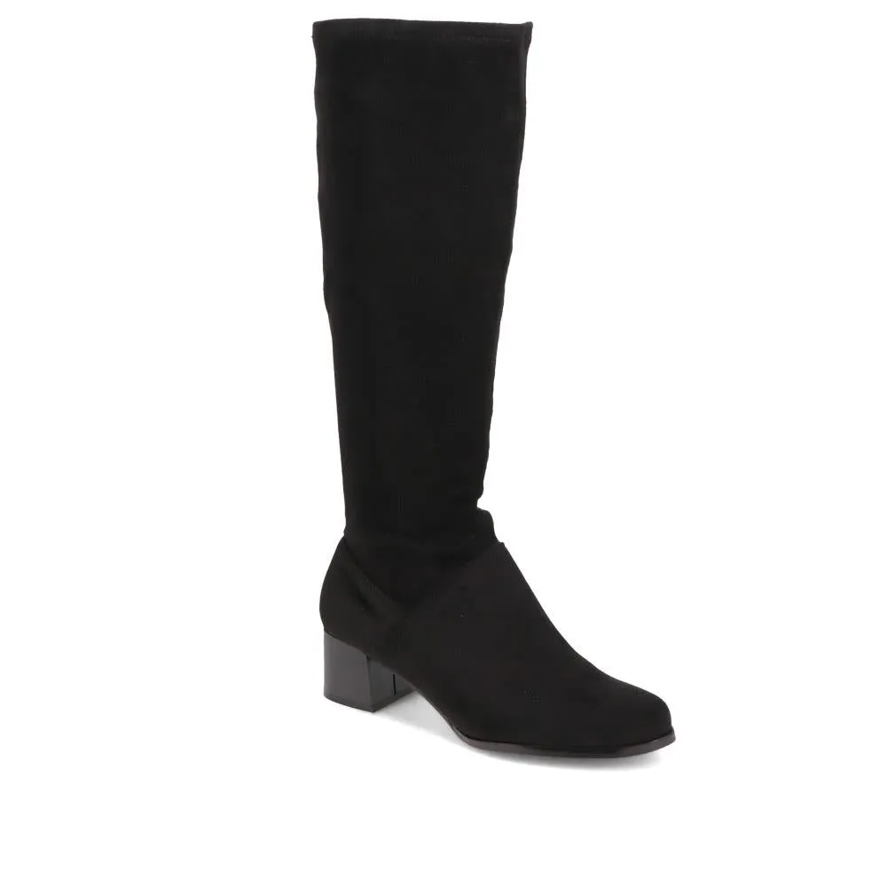 Knee-Length Heeled Boots - WBINS38074 / 324 480
