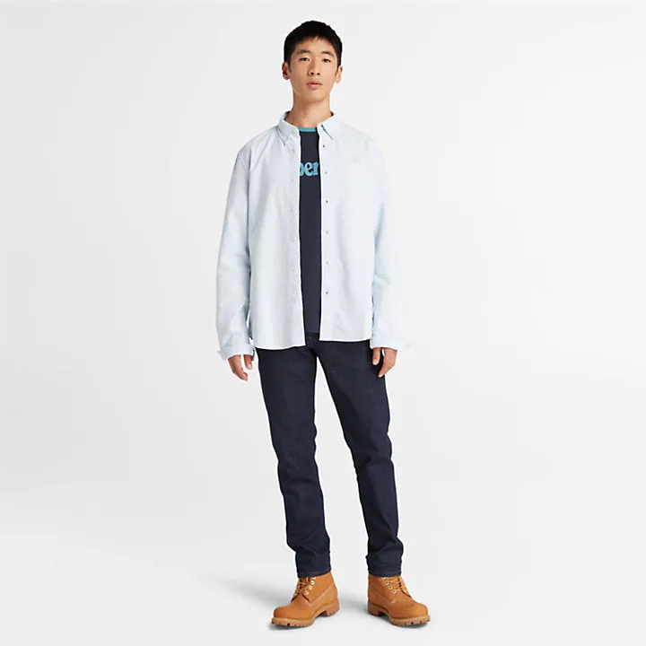 Long Sleeve Oxford Shirt For Men