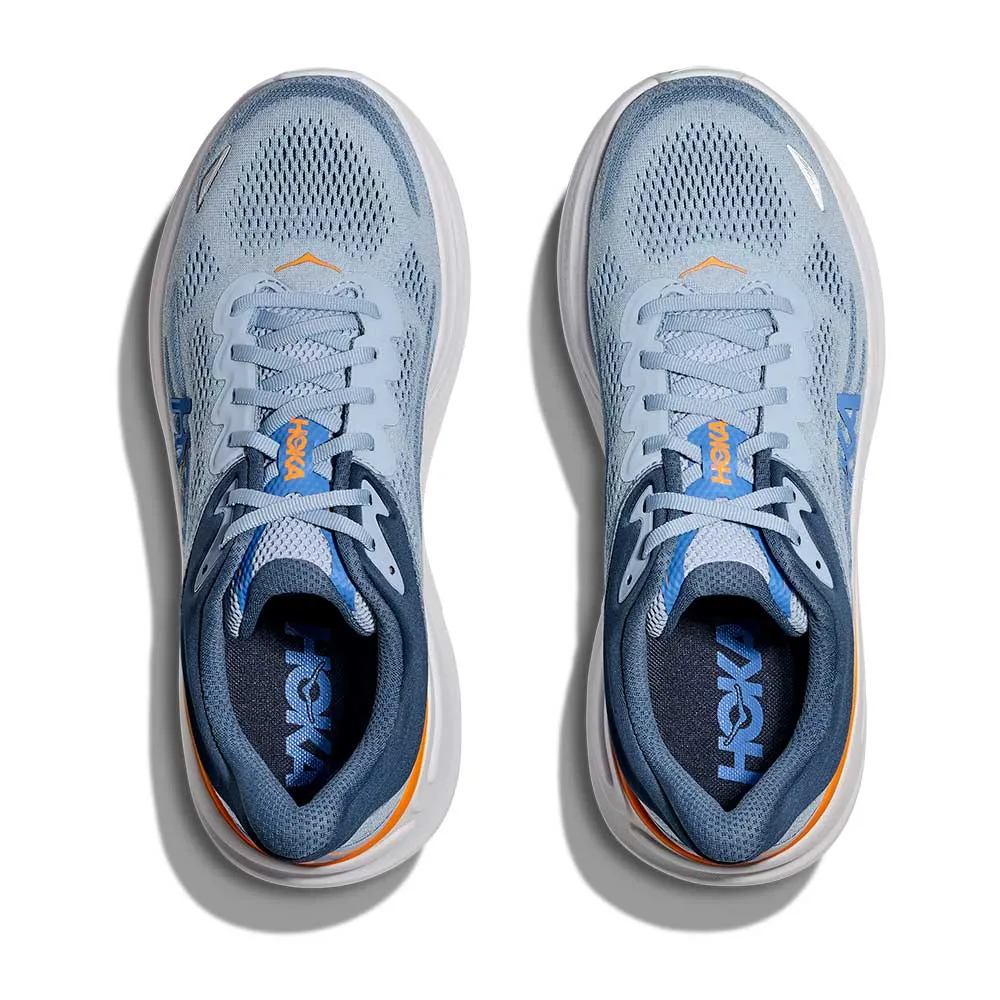 Men's Bondi 9 Running Shoe - Drizzle/Downpour - Regular (D)
