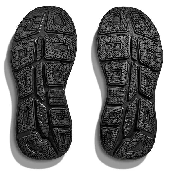 Mens Hoka Bondi 9 in Black/Black