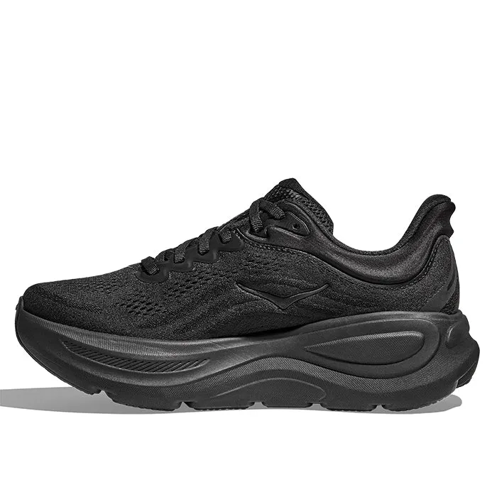 Mens Hoka Bondi 9 in Black/Black