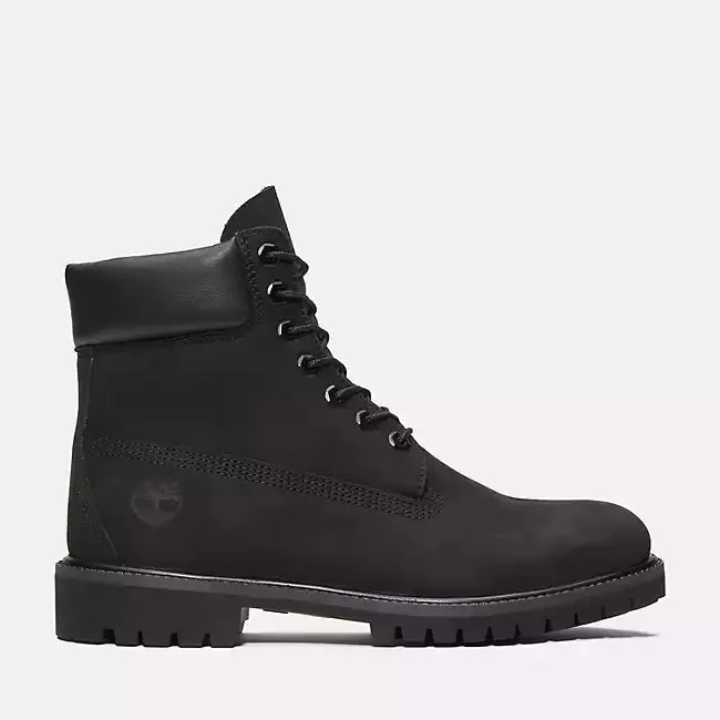 Men's Timberland® 6-Inch Premium Waterproof Boot (10073) Black Suede
