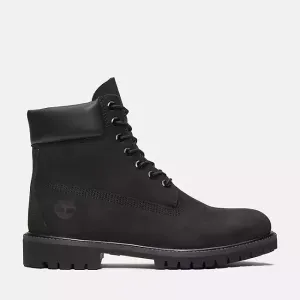 Men's Timberland® 6-Inch Premium Waterproof Boot (10073) Black Suede