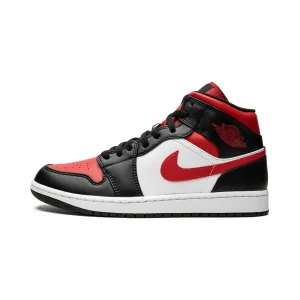 Nike Air Jordan 1 Mid "White Black Red"