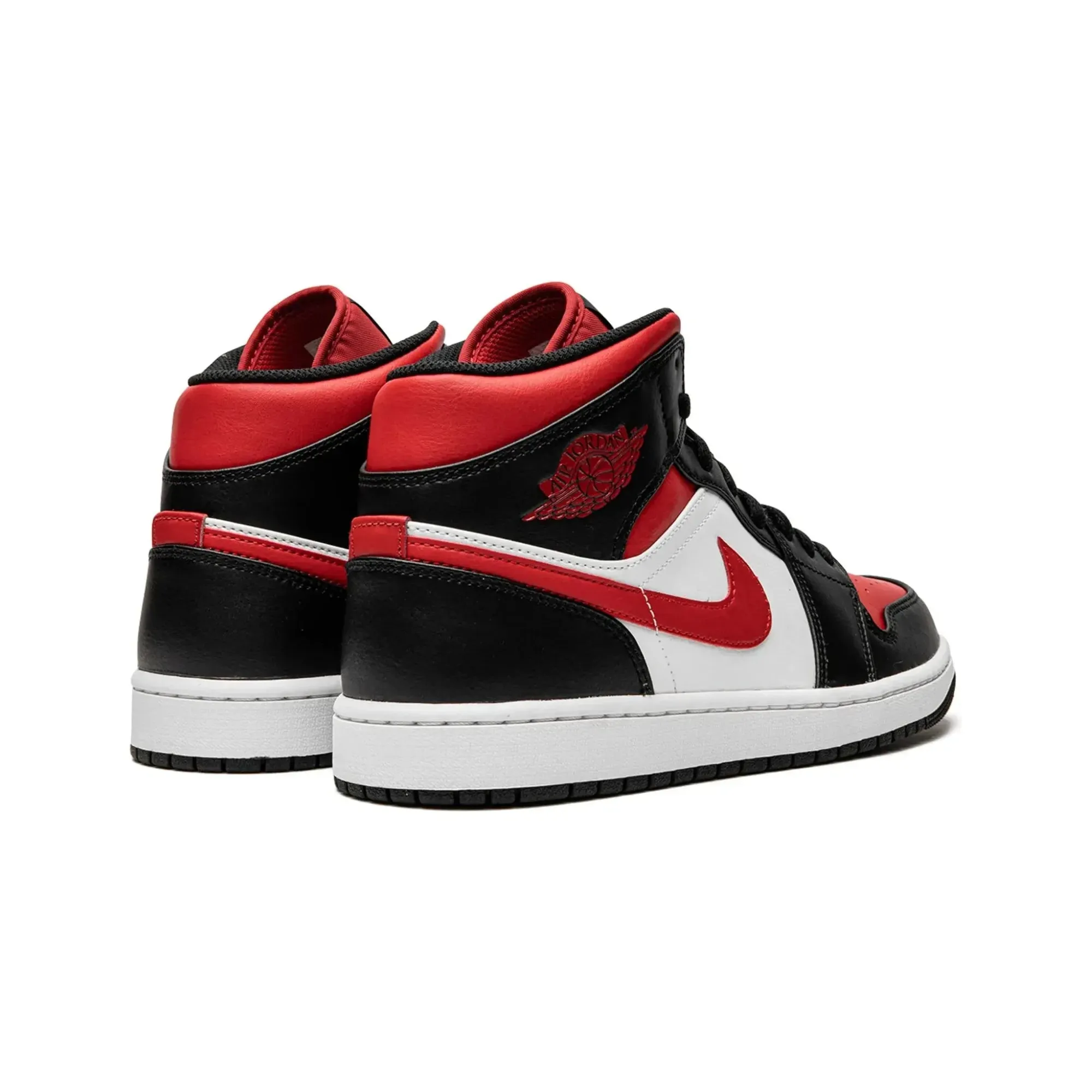 Nike Air Jordan 1 Mid "White Black Red"