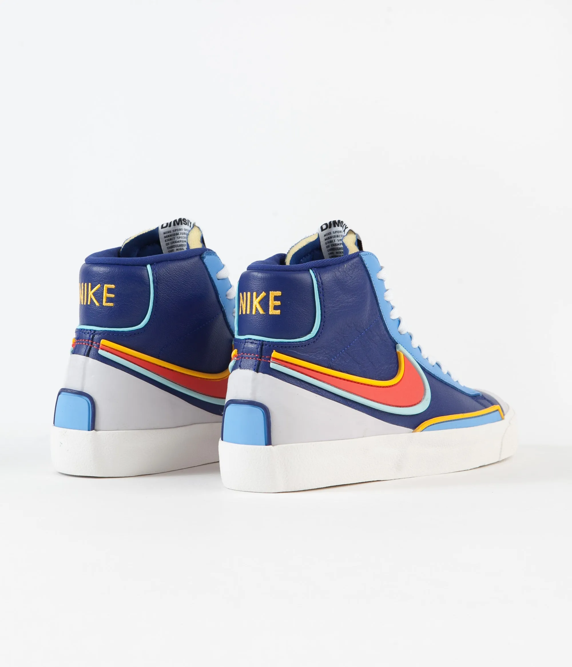 Nike Blazer Mid '77 Infinite Shoes - Deep Royal Blue / Chile Red - Copa