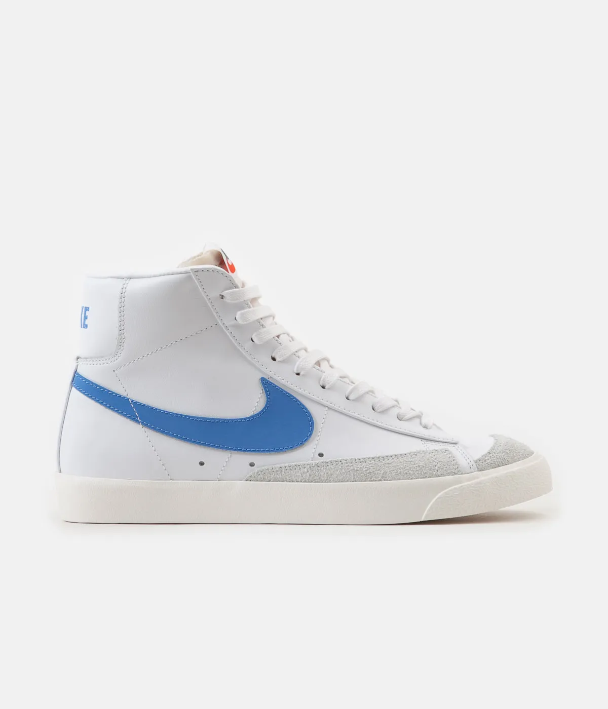 Nike Blazer Mid '77 Vintage Shoes - Pacific Blue / Sail - White
