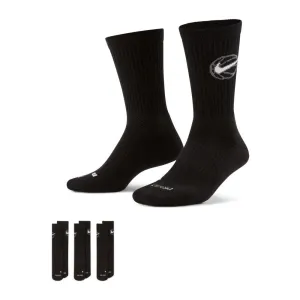 Nike Crew Everyday Basketball 3-Pair Socks